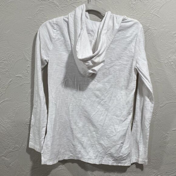 Tommy Hilfiger Lightweight Hooded Half Zip Top With Pockets Size XS - Picture 5 of 7